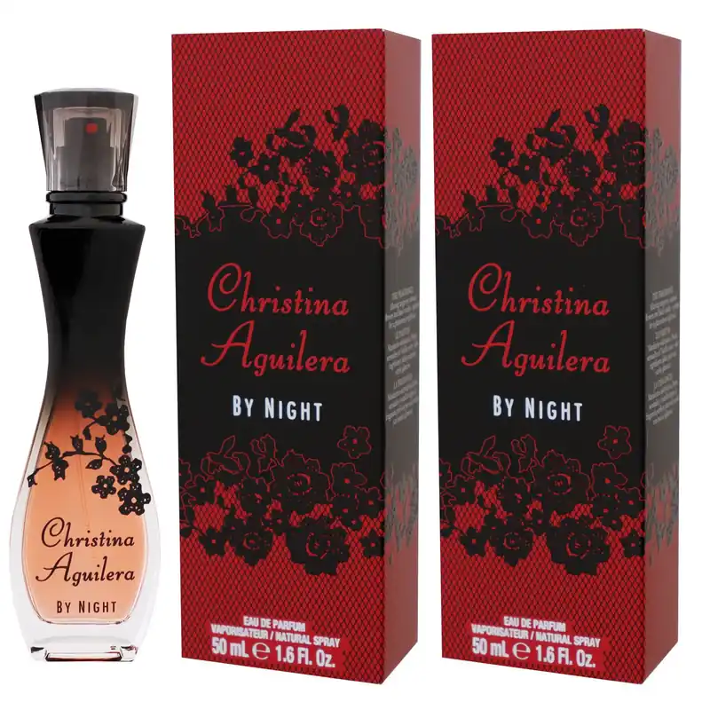 Christina Aguilera by Night 2 x 50 ml Eau de Parfum EDP Set Damenparfum Schneller Versand