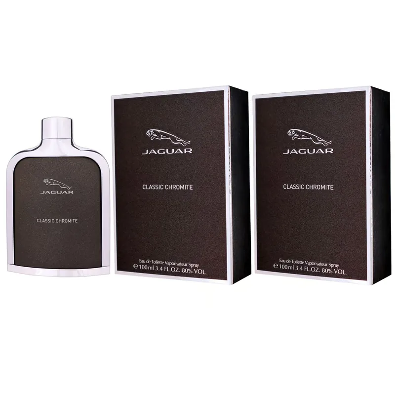 Jaguar Classic Chromite 2 x 100 ml Eau de Toilette EDT Set Herrenduft Neue Kollektion