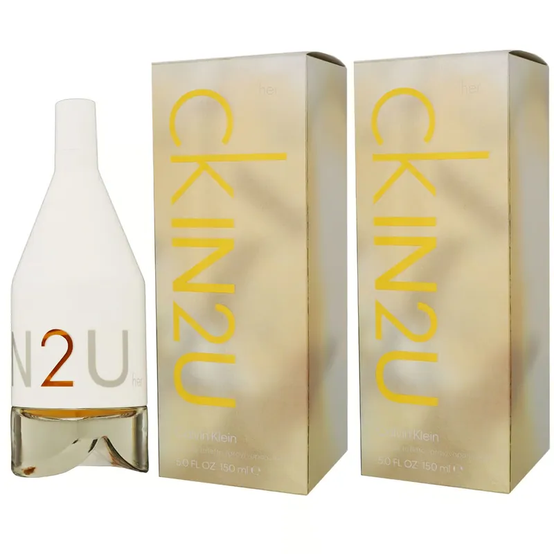Calvin Klein ck in2u her 2 x 150 ml Eau de Toilette EDT Set Online Kaufen