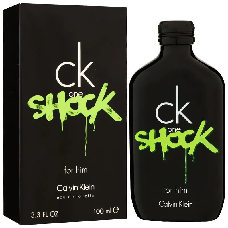 Abverkauf Calvin Klein CK One Shock for Him 100 ml Eau de Toilette EDT Herrenduft