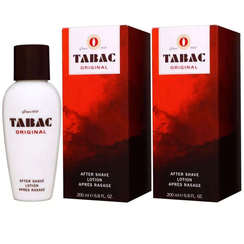 Tabac Original 2 x 200 ml Aftershave After Shave AS Set Highlight