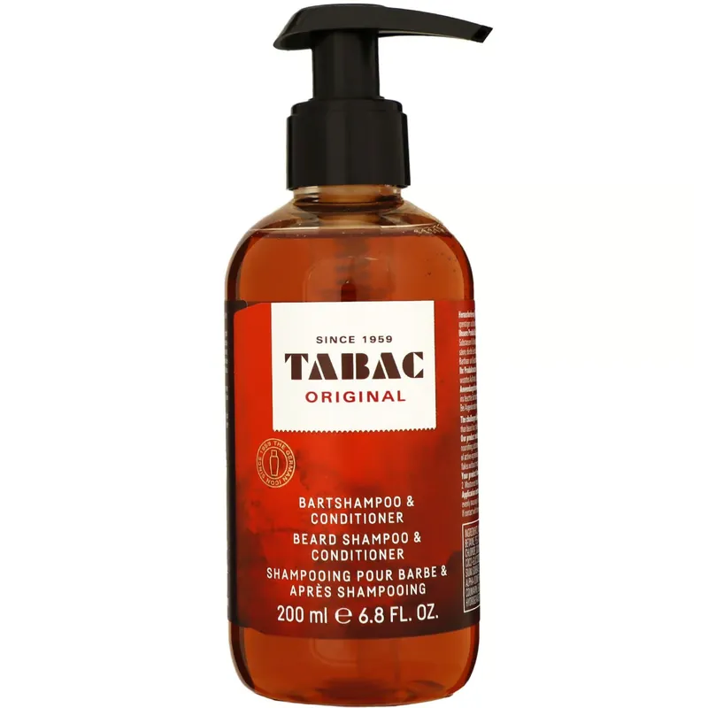 Preiswert Tabac Original Bartshampoo & Conditioner 200 ml Bartpflege Herren