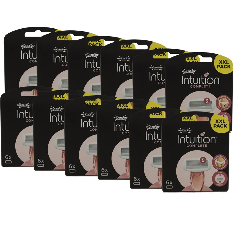 Wilkinson Intuition Complete 12 x 6 Klingen Rasierklingen Damen Set Aktuell