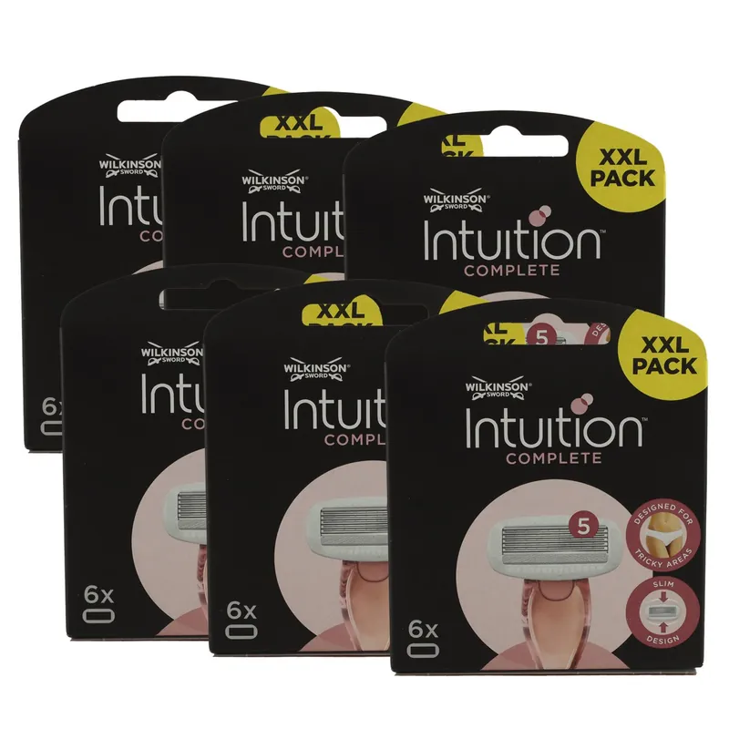 Aktuell Wilkinson Intuition Complete 6 x 6 Klingen Rasierklingen Damen Set
