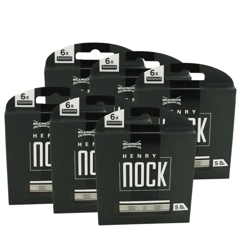 Neu Wilkinson Sword Henry Nock 6 x 6er Klingen Rasierklingen Ersatzklingen
