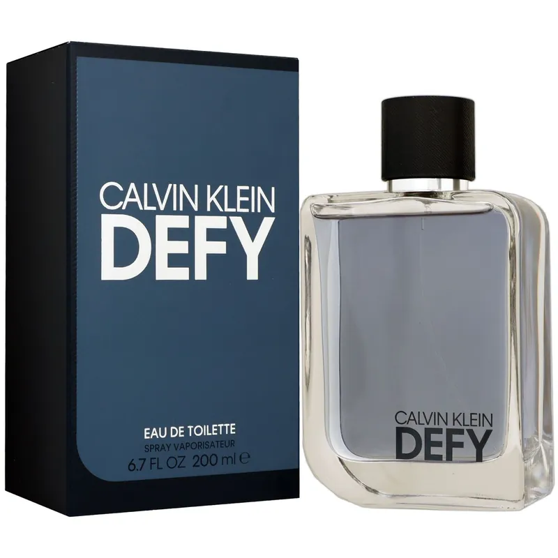Neu Im Sortiment Calvin Klein Defy 200 ml Eau de Toilette EDT Herrenduft Herren Duft