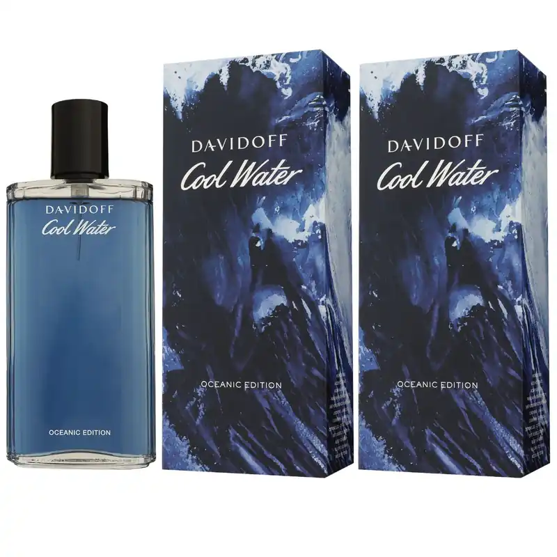 Davidoff Cool Water Oceanic Edition 2 x 125 ml Eau de Toilette EDT Set Neue Kollektion