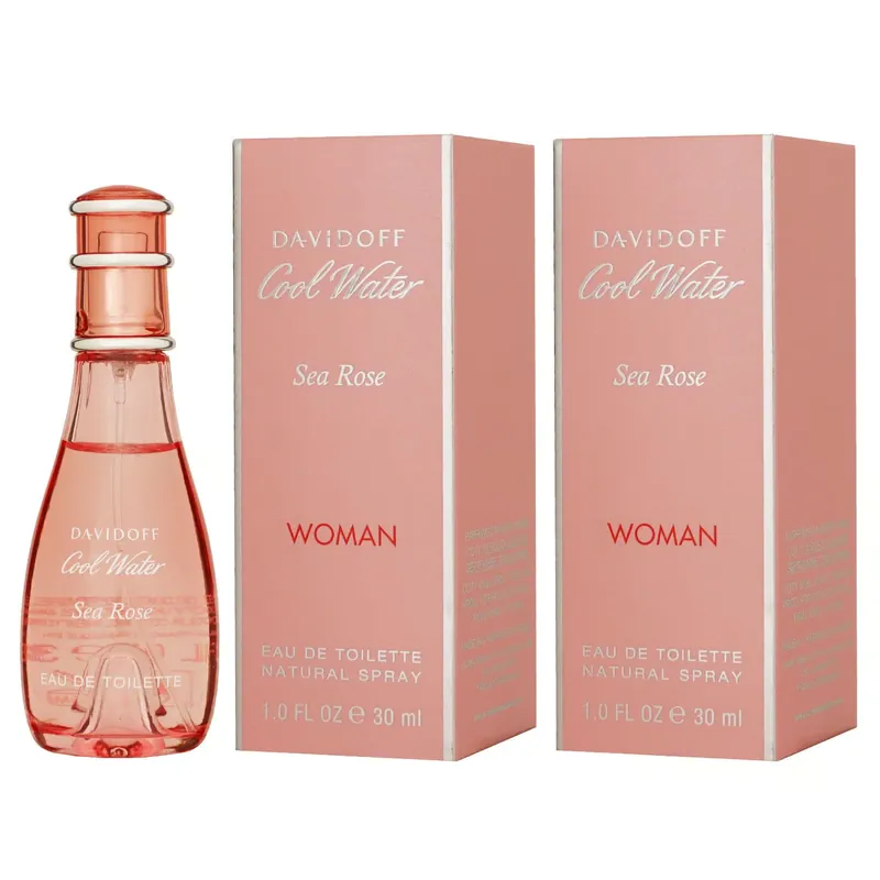 Davidoff Cool Water Sea Rose 2 x 30 ml Eau de Toilette EDT Set Damenduft Neue Kollektion