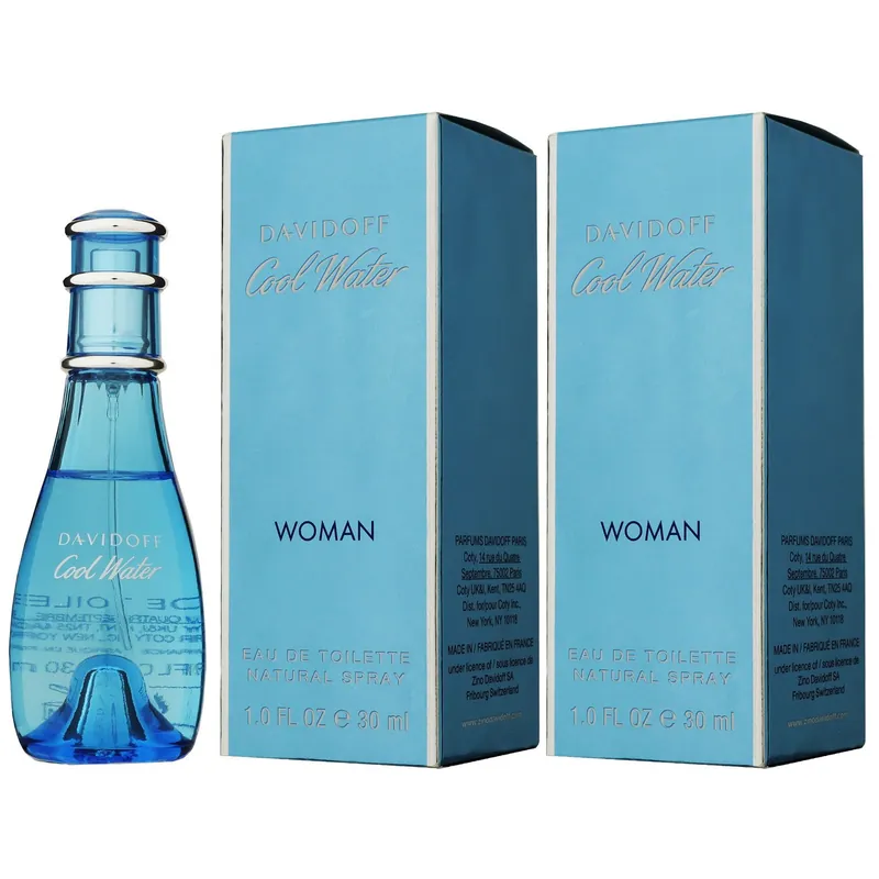 Knallerangebot Davidoff Cool Water Woman - Women 2 x 30 ml Eau de Toilette EDT Set