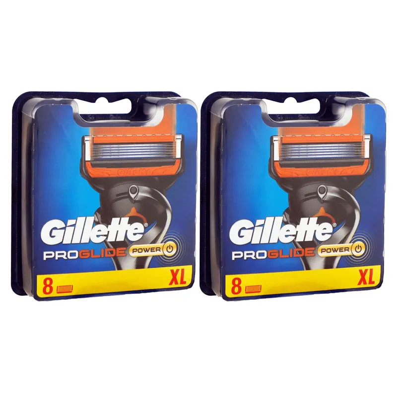 Gillette Pro Glide Power 2 x 8 Stück Rasierklingen XL Set Preiswert