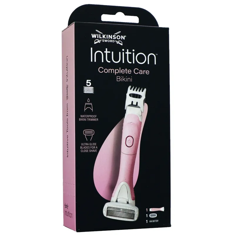 Neu Wilkinson Sword Intuition Complete Damen Bikini Rasierapparat + 1 Klinge