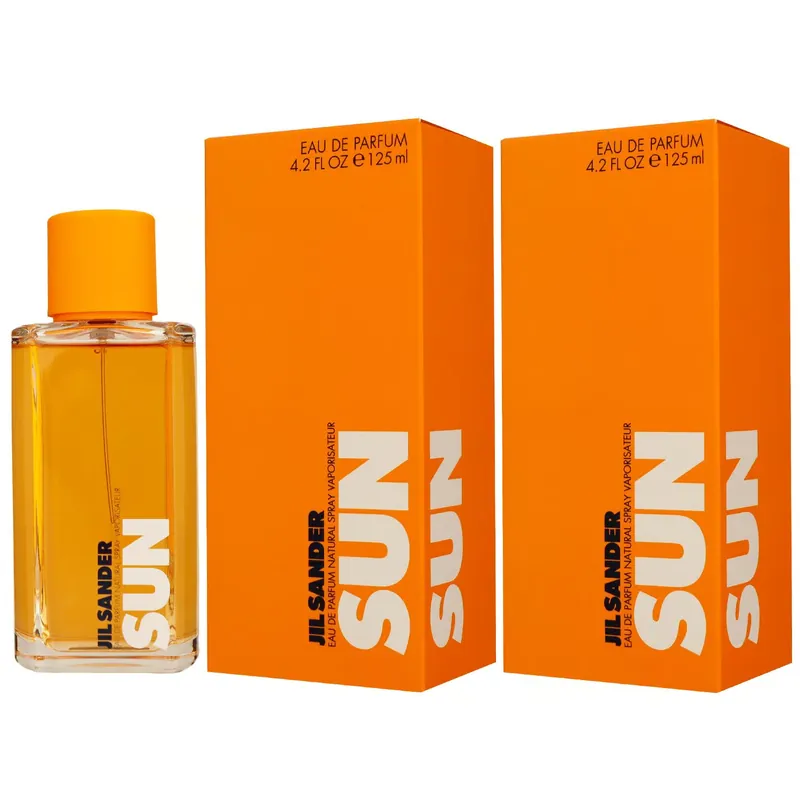 Jil Sander Sun 2 x 125 ml Eau de Parfum EDP Set Damenparfum Neu Im Sortiment