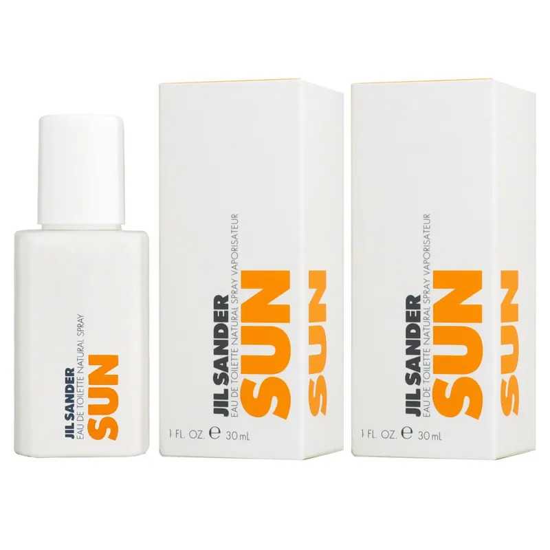 Jil Sander Sun 2 x 30 ml Eau de Toilette EDT Set Damenparfum Zertifiziert