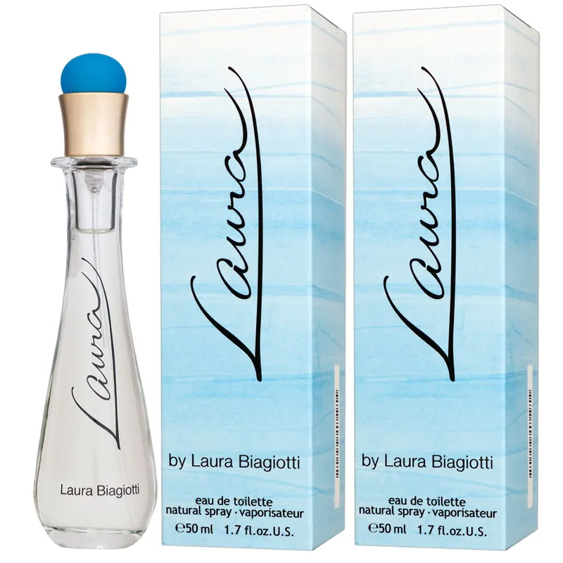 Laura Biagiotti Laura by Laura 2 x 50 ml Eau de Toilette EDT Set Damenduft Aktuell