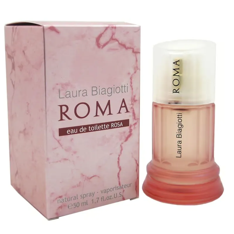 Laura Biagiotti Roma Rosa 50 ml Eau de Toilette EDT Damenduft Direktkauf