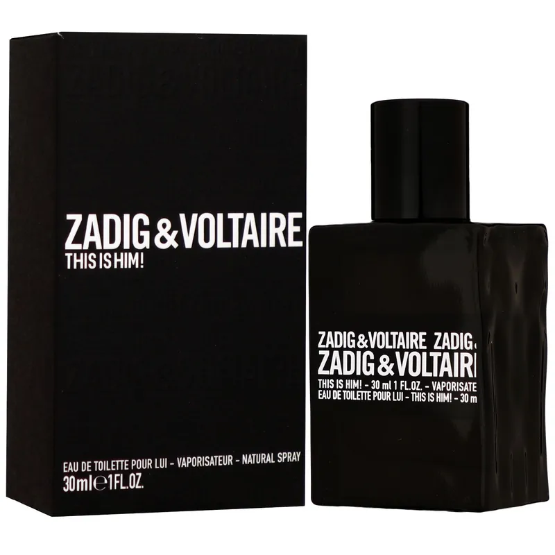 Zadig & Voltaire This is Him 30 ml Eau de Toilette EDT Herrenduft Herren Duft Markenprodukt