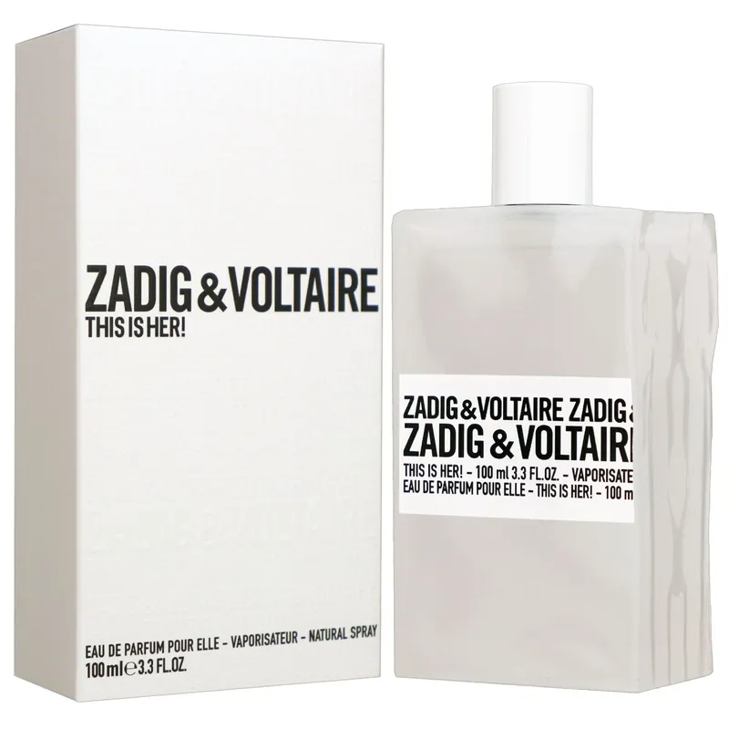 B WARE Zadig & Voltaire This is Her 100 ml Eau de Parfum EDP Damenparfum Sofort Bestellen