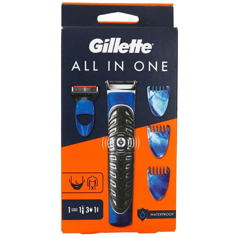 Expressversand Gillette Fusion Proglide Styler 4 in 1 Rasierer Trimmer & 1 Klinge & 3 Aufsätze Waterproof