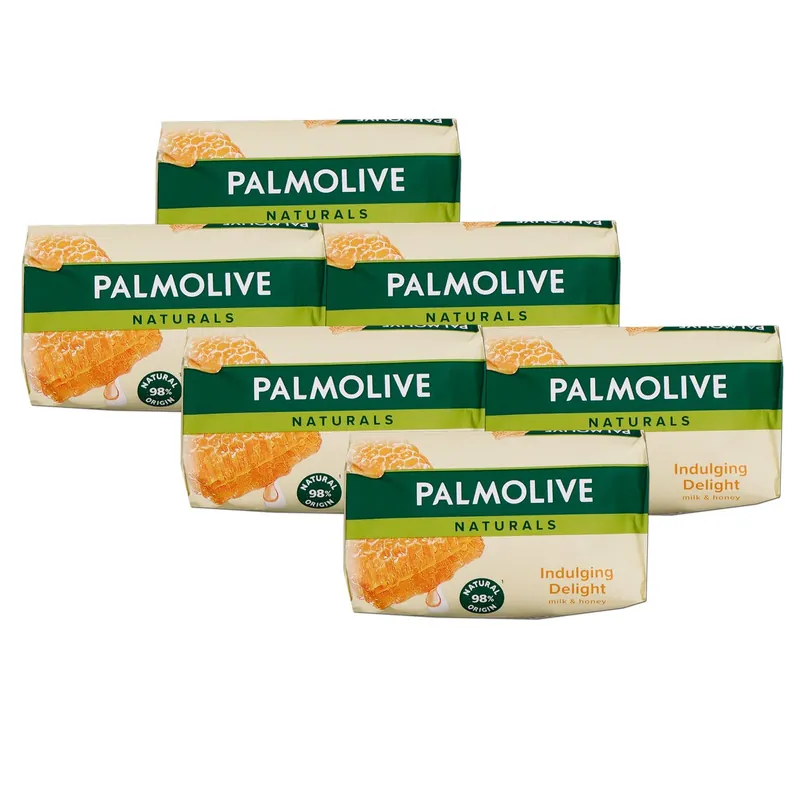 Jetzt Bestellen Palmolive Naturals 6 x 90 g Seife Stückseife Milch und Honig Set