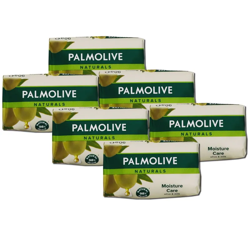 Palmolive Naturals 6 x 90 g Seife Stückseife Olive Set Nur Für Kurze Zeit