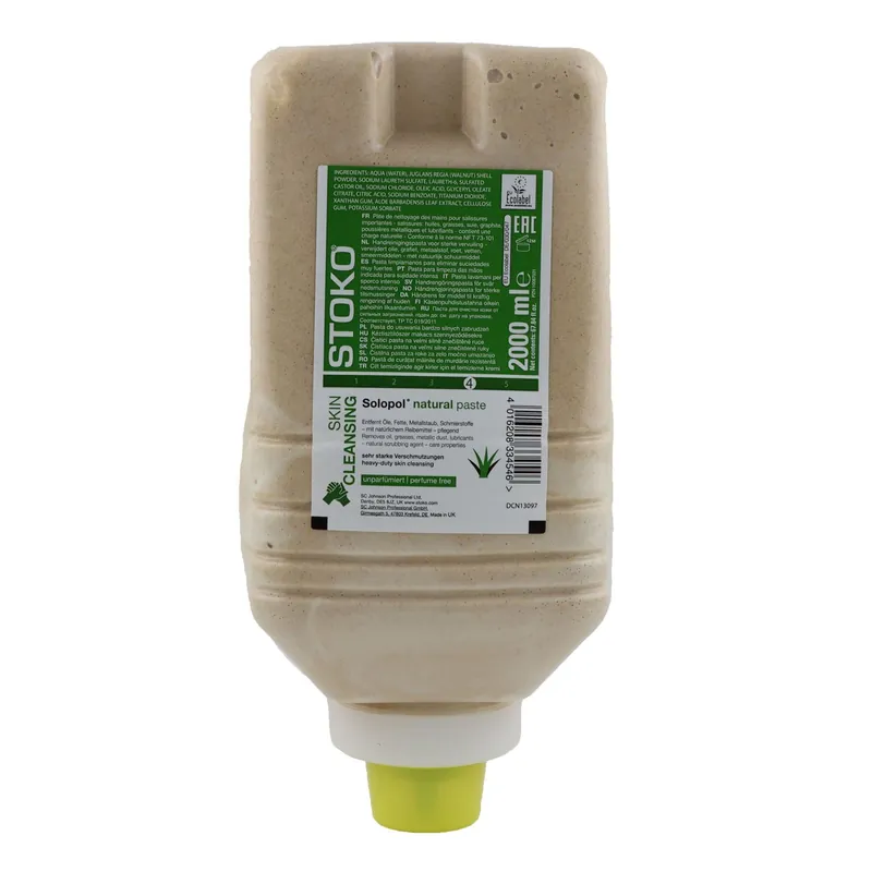 Finale Aktion SC Johnson Stoko Solopol Pure 2000 ml Handwaschpaste starke Verschmutzung 33456 unparfümiert