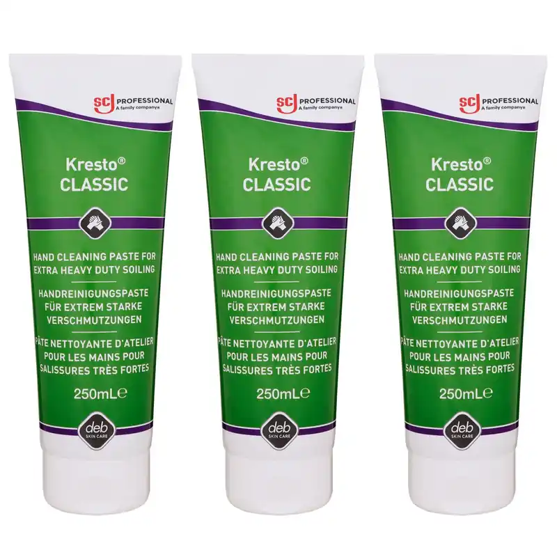 SC Johnson Kresto Classic 3 x 250 ml Tube unparfümierte Handwaschpaste Set Sichere Zahlung