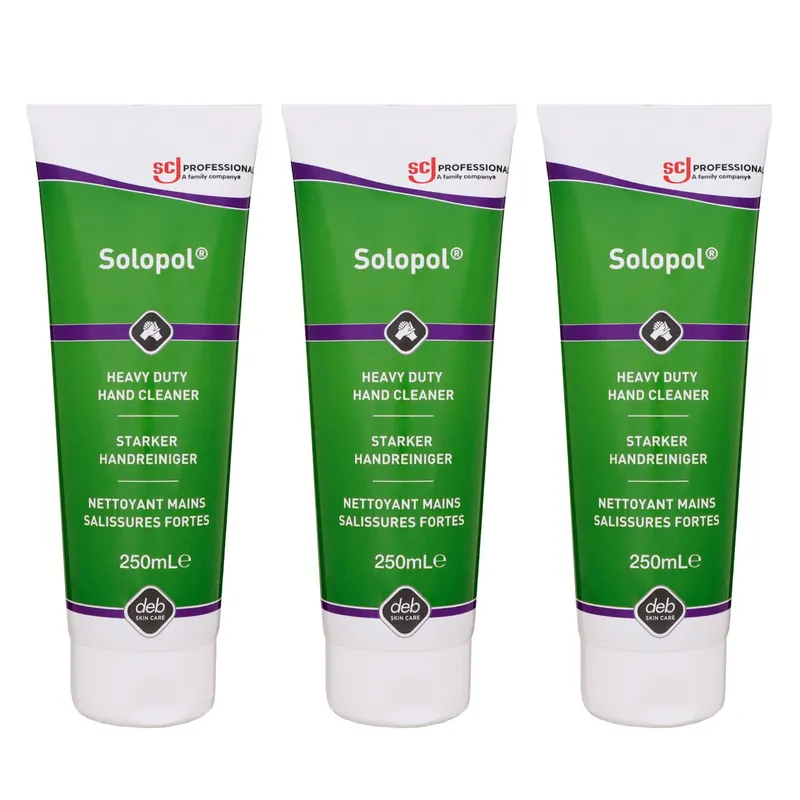SC Johnson Stoko Solopol Classic 3 x 250 ml Handwaschpaste starke Verschmutzung Set Neuheit