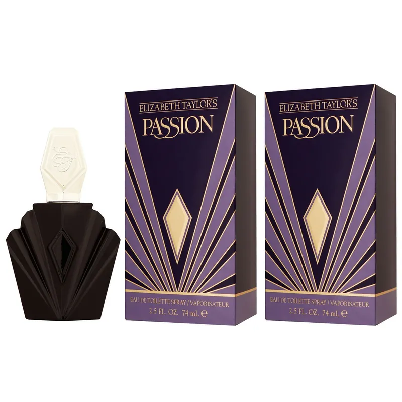 Günstig Elizabeth Taylor Passion 2 x 74 ml Eau de Toilette EDT Set Damenduft