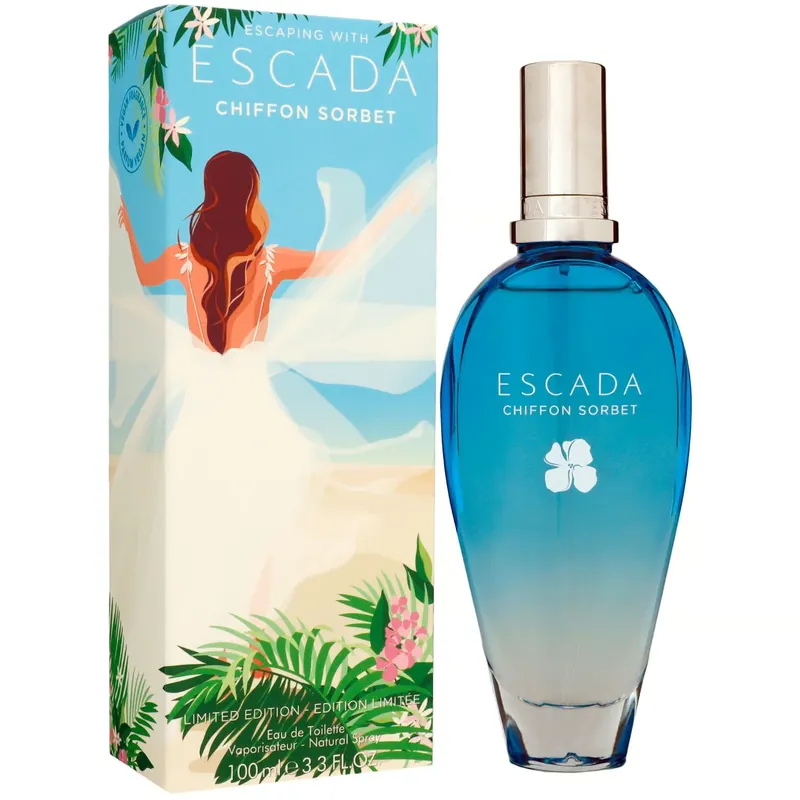 Escada Chiffon Sorbet 100 ml Eau de Toilette EDT Damenduft Damen Duft Schnäppchen