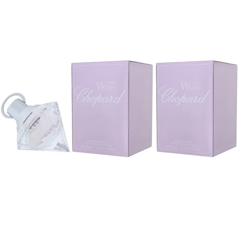 Versand Am Gleichen Tag Chopard Wish Pink Diamond 2 x 75 ml Eau de Toilette EDT Set