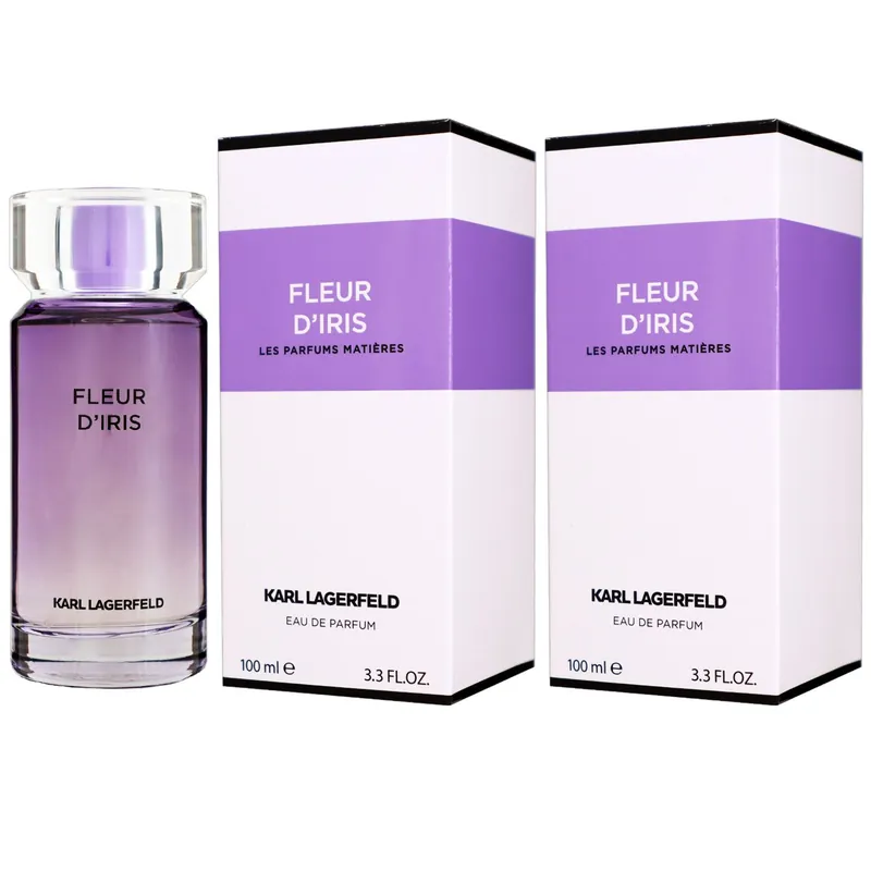 Karl Lagerfeld Fleur d Iris 2 x 100 ml Eau de Parfum EDP Set Damenparfum Heißes Angebot