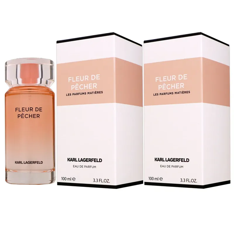 Top-Preis Karl Lagerfeld Fleur de Pecher 2 x 100 ml Eau de Parfum EDP Set