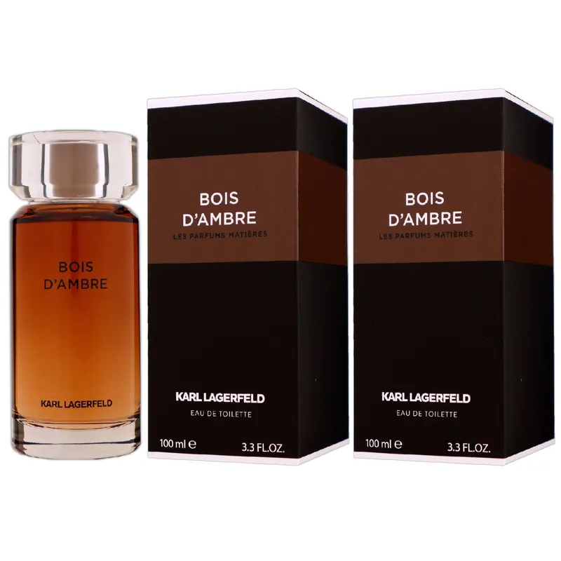 Karl Lagerfeld Les Parfums Matieres Bois d Ambre 2 x 100 ml Eau de Toilette EDT Set Jetzt Bestellen