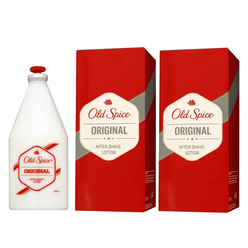 Wochenendangebot Old Spice Original 2 x 150 ml After Shave Lotion für Herren Set