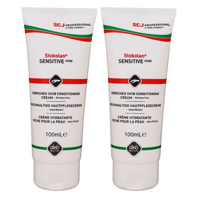 SC Johnson Stokolan Sensitive Pure 2 x 100 ml Hautpflegecreme Handcreme Sofort Bestellen