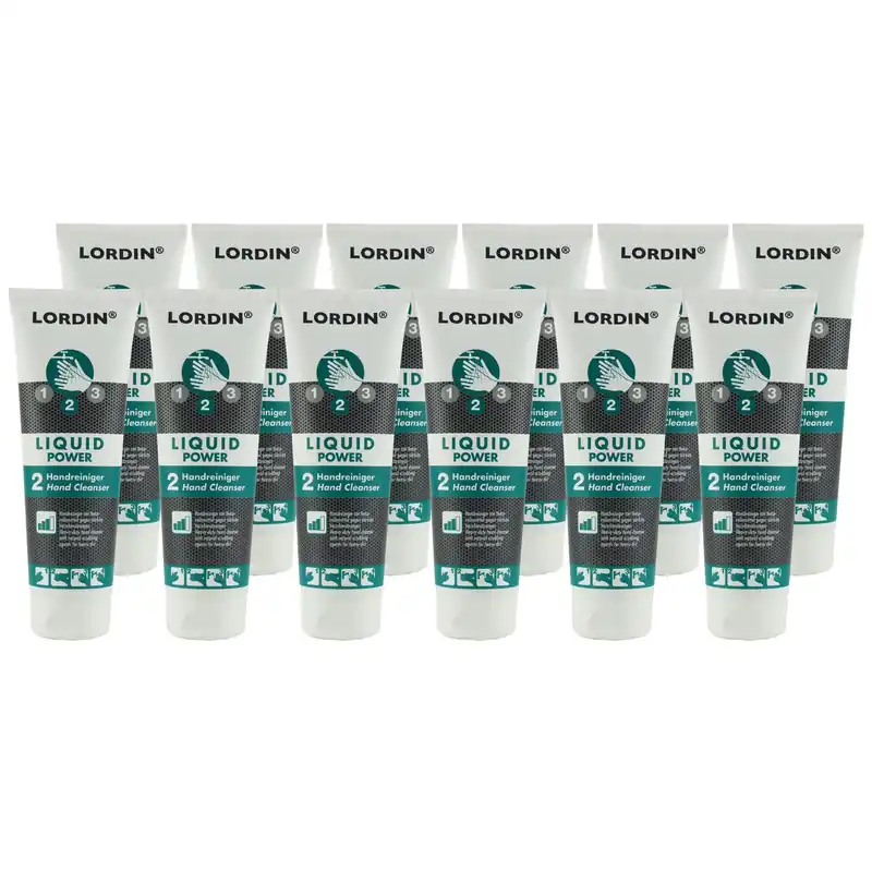 Greven Lordin Liquid Power 12 x 250 ml Handreiniger für starke Verschmutzung Sonderangebot