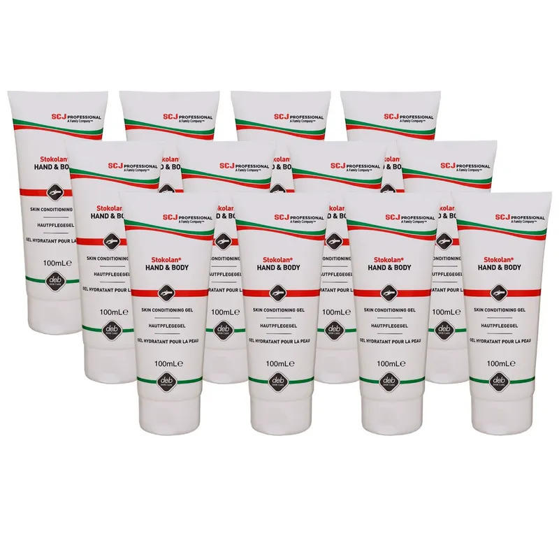 SC Johnson Stokolan Hand & Body 12 x 100 ml Feuchtigkeitslotion parfümiert Saisonangebot