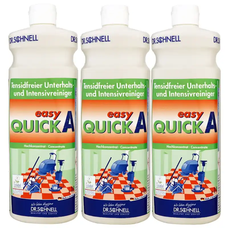 Dr. Schnell Easy Quick A 3 x 1 Liter Intensivreiniger Konzentrat Set Direkt Vom Hersteller
