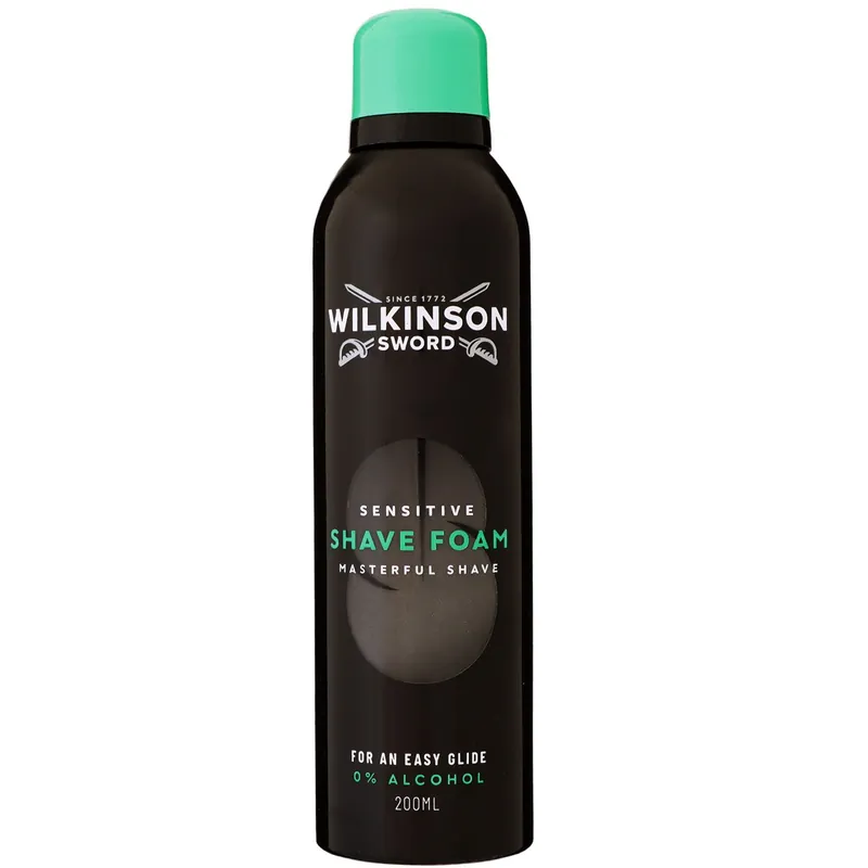Wilkinson Sword Shave Foam Rasierschaum 200 ml Sensitive Direkt Vom Hersteller