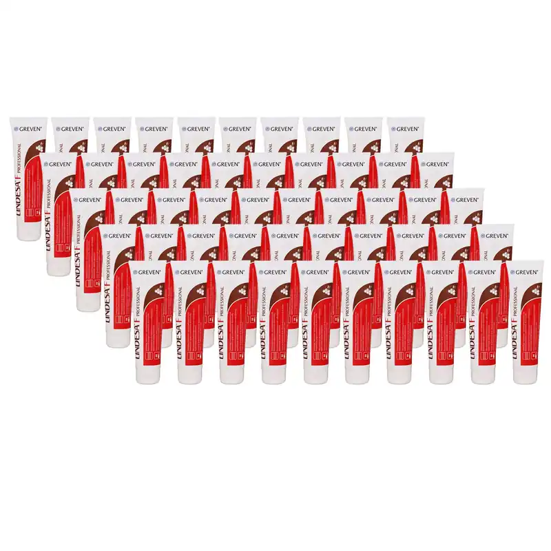 Wochenendangebot Lindesa F Professional 50 x 100 ml Fetthaltige Hautschutzcreme mit Bienenwachs