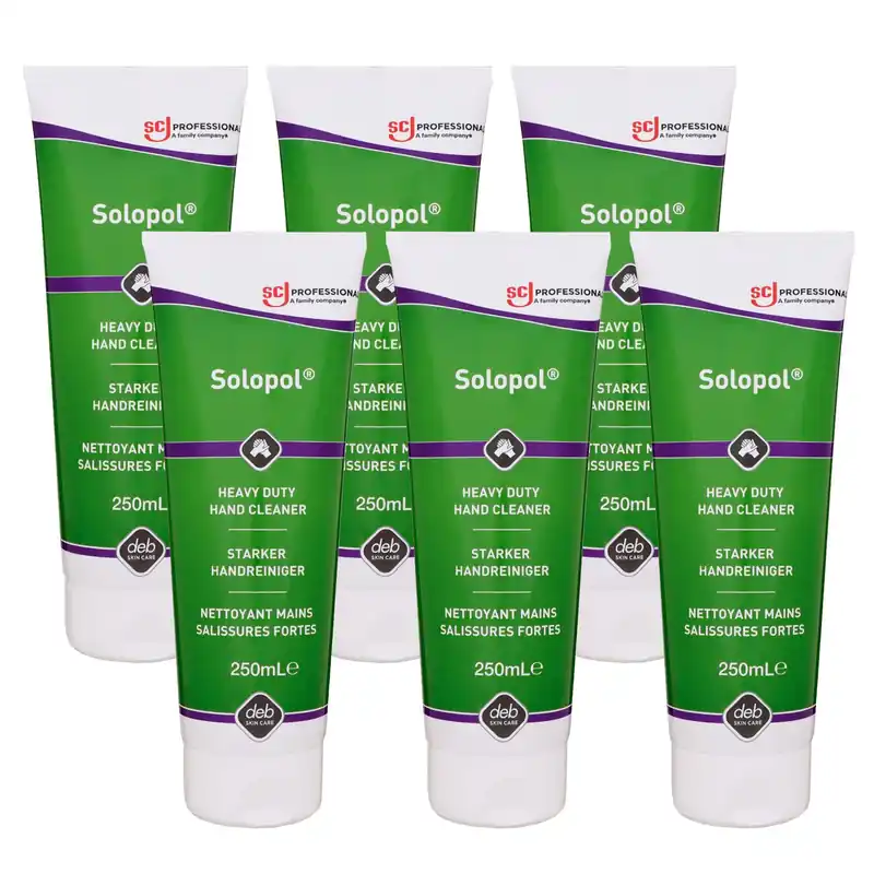 SC Johnson Stoko Solopol Classic 6 x 250 ml Handwaschpaste starke Verschmutzung Set Aktuell