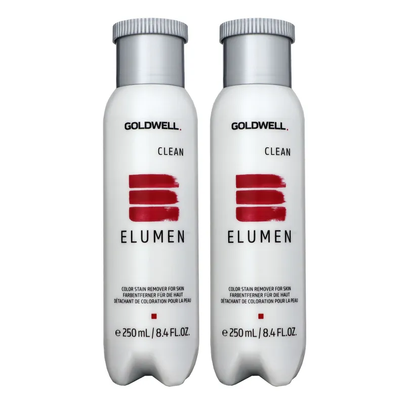 Goldwell Elumen Clean 2 x 250 ml Farbentferner für Kopf und Haut Entferner Rabatt