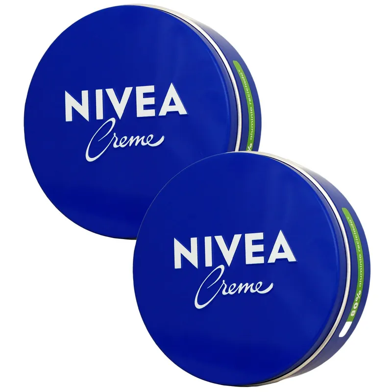 Neu Nivea Creme 2 x 400 ml Reichhaltige Pflege für Gesicht Körper & Hände Set