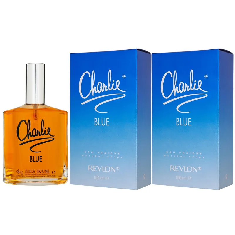 Preisreduziert Revlon Charlie Blue 2 x 100 ml Eau Fraiche Set Damenduft Damen Duft