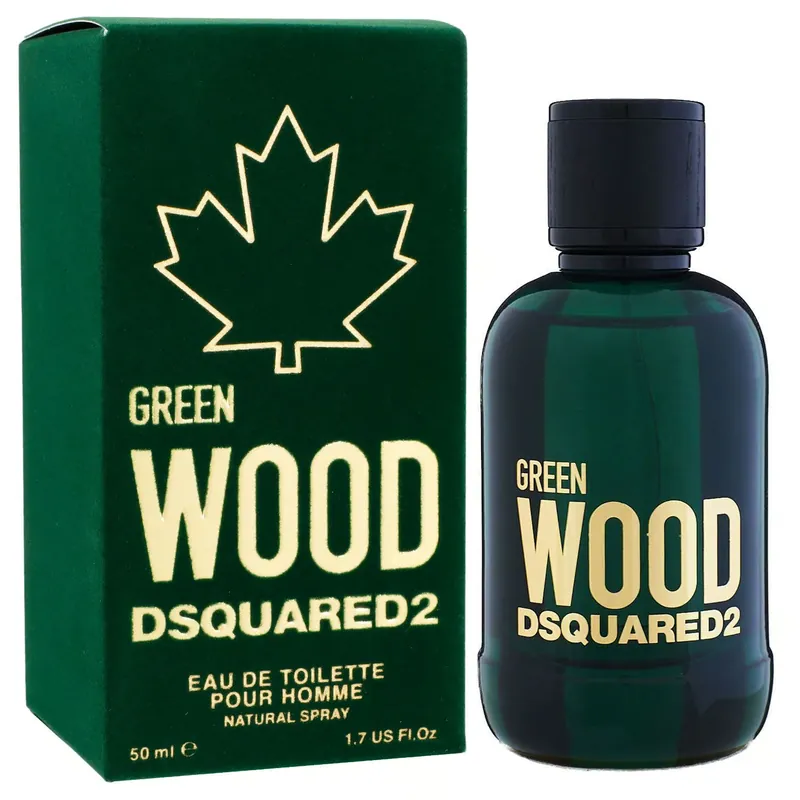 Dsquared2 Green Wood 50 ml Eau de Toilette EDT Herrenduft Herren Duft Sonderangebot