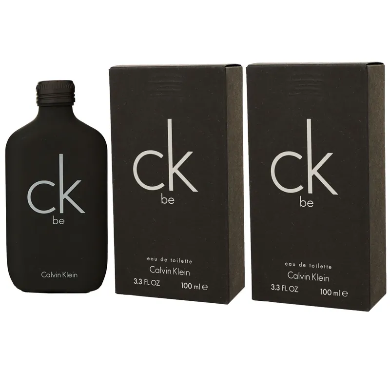 Calvin Klein CK Be 2 x 100 ml Eau de Toilette EDT Damenduft Herrenduft Unisex Set Zertifiziert