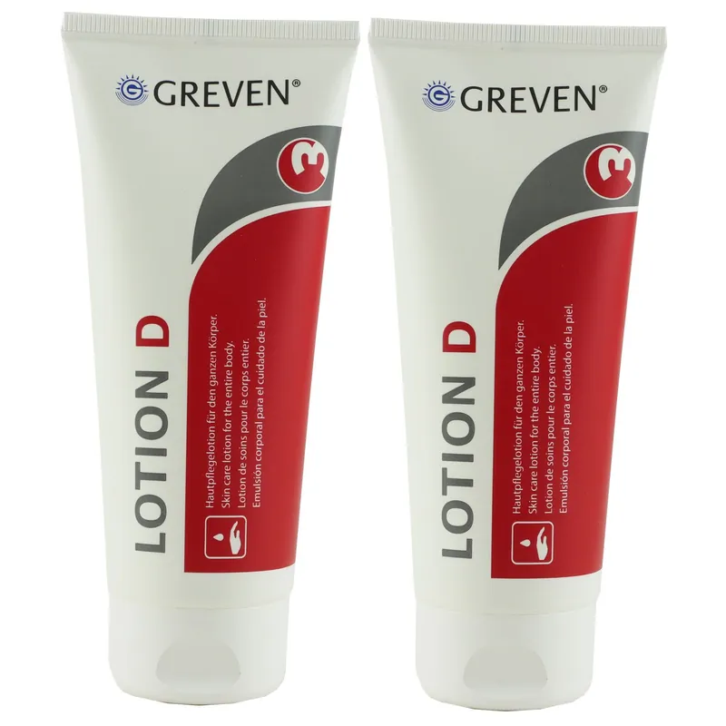 Knallerangebot Greven Lotion D 2 x 100 ml Tube basiert auf Öl-inWasser-Emulsion Pflegelotion