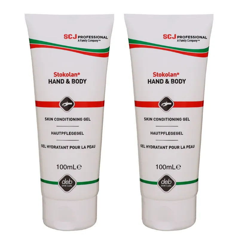 SC Johnson Stokolan Hand & Body 2 x 100 ml Feuchtigkeitslotion parfümiert Sichere Zahlung