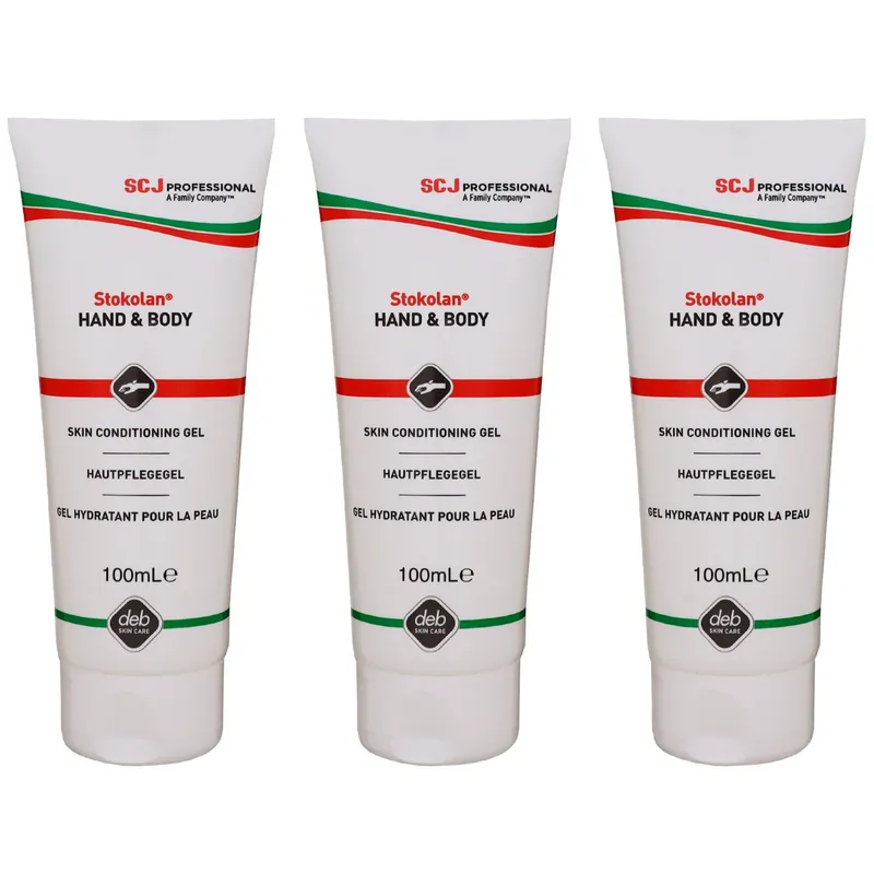 Top-Angebot SC Johnson Stokolan Hand & Body 3 x 100 ml Feuchtigkeitslotion parfümiert