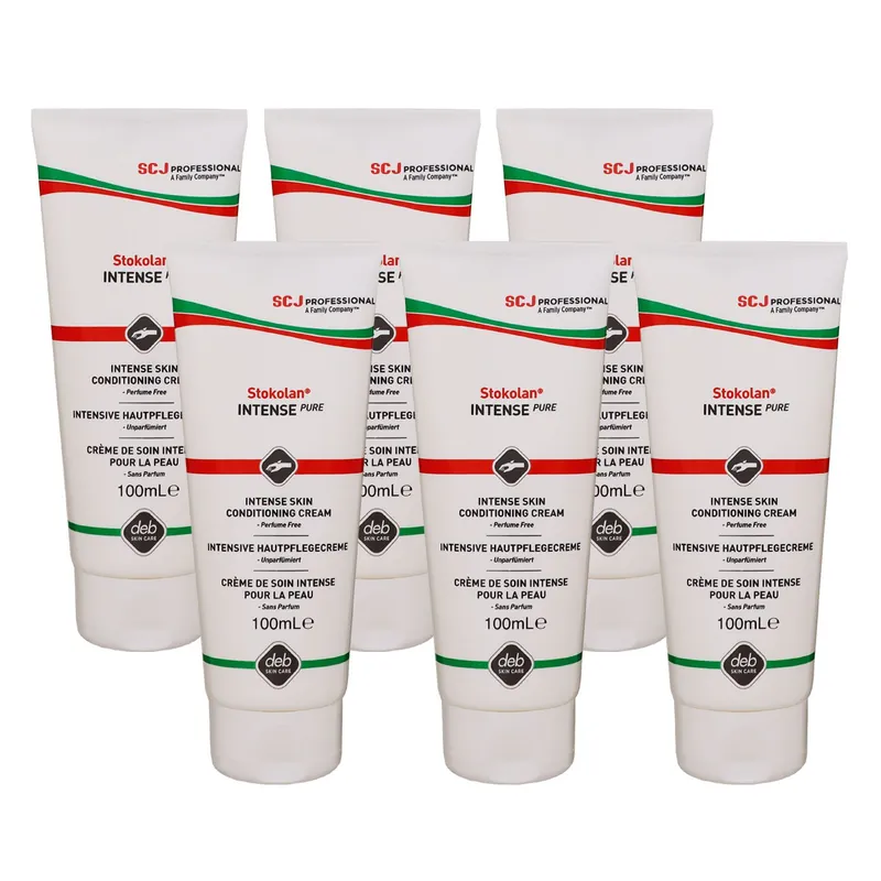 SC Johnson Stokolan Intense Pure 6 x 100 ml Intensive Hautpflegecreme Markenware